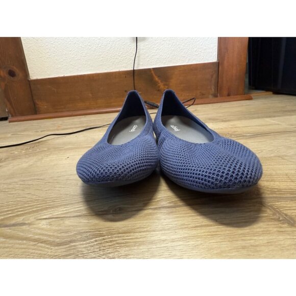 AllbirdsWomen's Tree Breezer Ballet Flat Dark Navy Size 8 Sleeve Lightweight - Picture 5 of 6